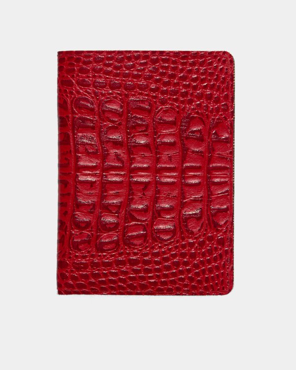 Red wallet front view
