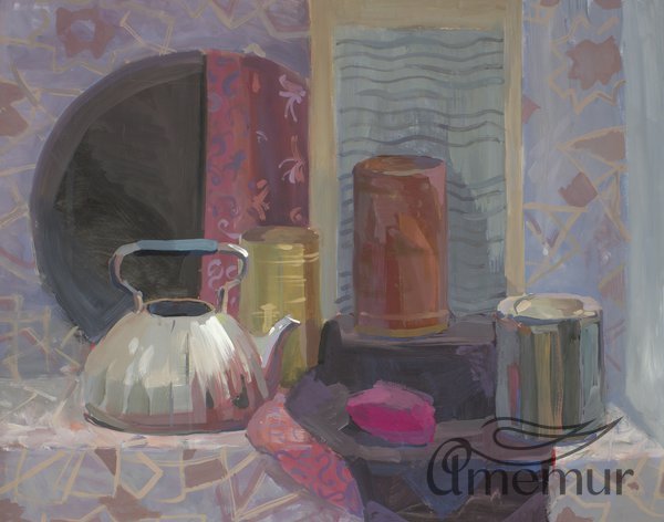 Картина "Розовый нюанс" Натальи Ротовой - современной художницы