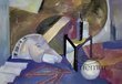 Картина современного художника Натальи Ротовой "Натюрморт с головой коня"