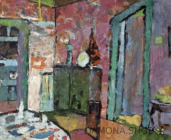 Painting by contemporary artist Natalia Rotova "Copy of V.V. Kandinsky"